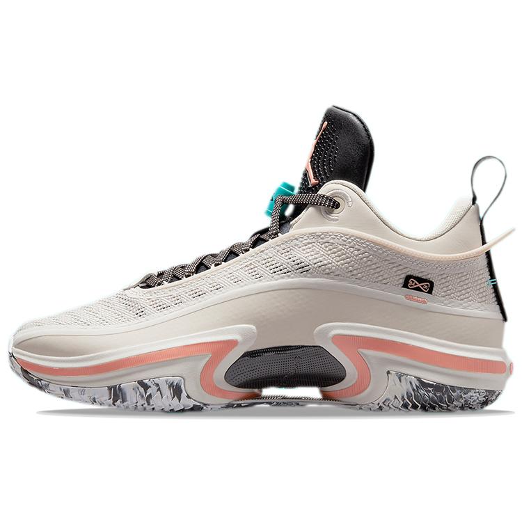 Air Jordan 36 Low 'Ground Up' (Unisex) Light Orewood Brown / Crimson Bliss / Black Basketball Shoes DH0833 160
