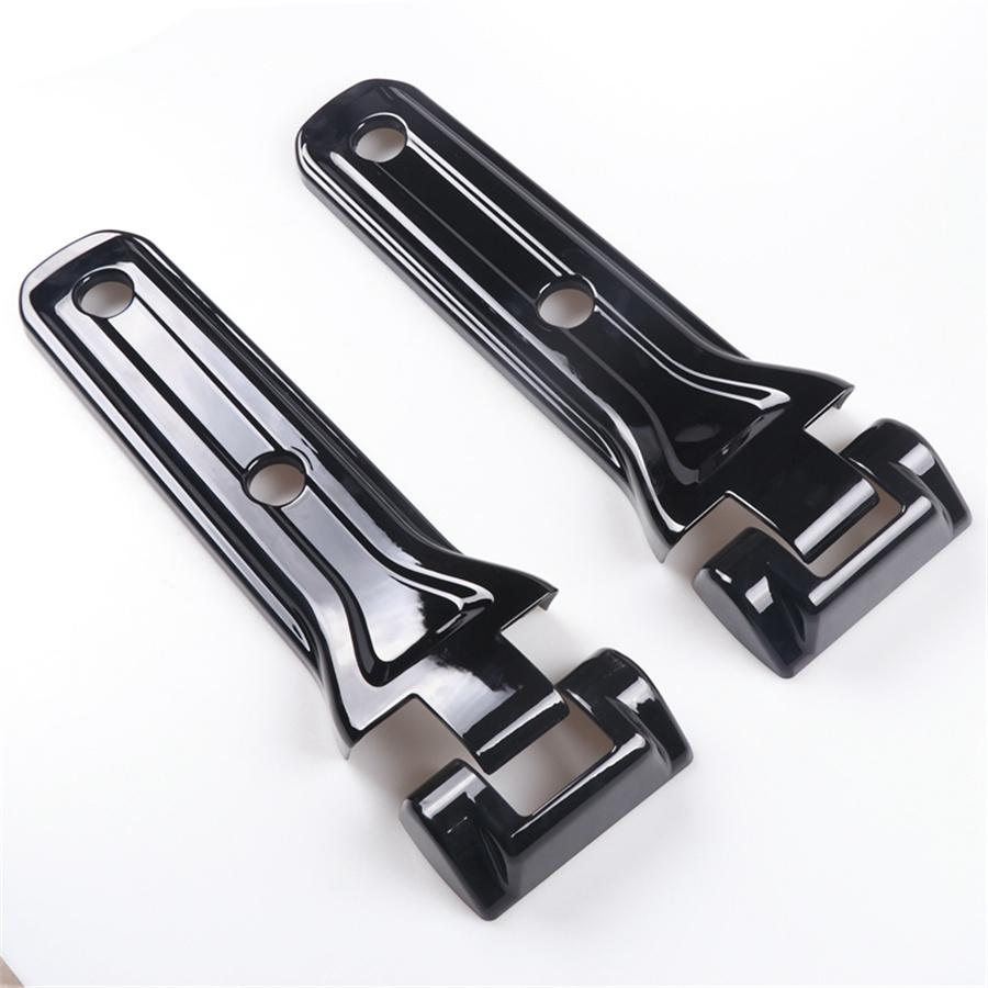 Tailgate Door Spare Tire Hinge Cover Trim Black For Jeep Wrangler JL M 2018-2019