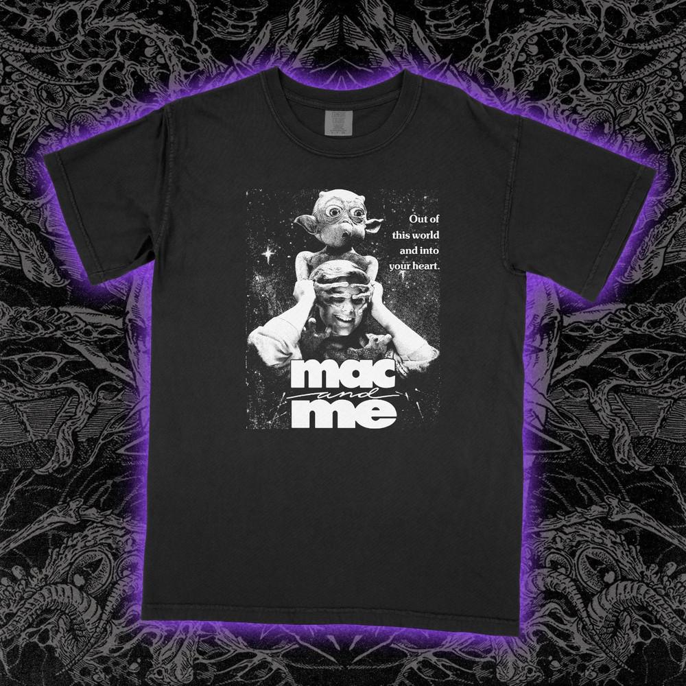 Футболка MAC AND ME Nukie Dark Star Культовый фильм плохой космос, Унисекс футболка