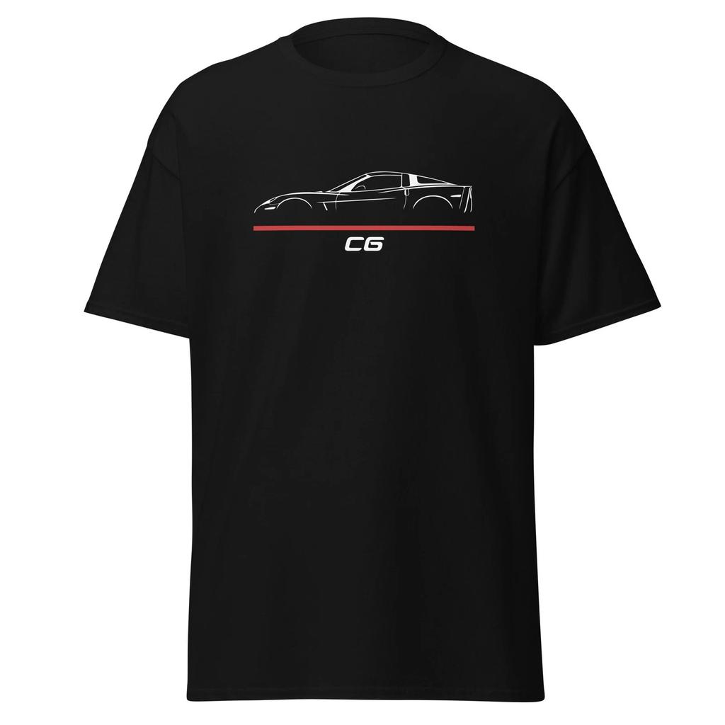 C6 Corvette LS2 Базовая модель Чистый Повседневный Круизер Графическая футболка Футболка Подарок