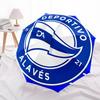 Deportivo Alavés, Football Club- Automatic Opening and Closing, 8-rib Structure Portable Umbrella, Suitable for Men and Women in All Seasons