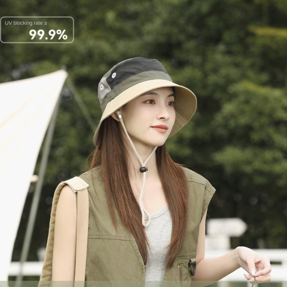 Anti-Sun Fishing Cap Anti-UV Sunscreen Hat Trendy Beach Hat Summer