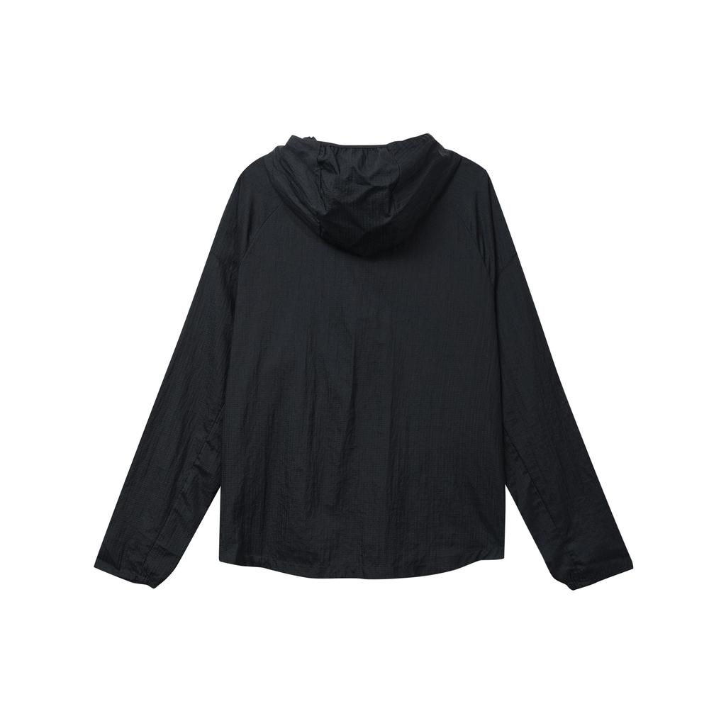 Nike Essential Solid с капюшоном на молнии для бега Мужские куртки черные CU5359-010