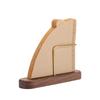 Vandroop Coffee Filter Case Wooden Paper Filter Organizing Space Saving Storage Filter Holder (Walnut)