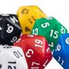 30-Piece Set of 20-Sided Dice for Board and Card Games