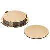 IKEA GLATTIS Coasters, Brass, Set of 6 (303.430.06)
