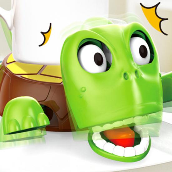 Yousheng Crushed Turtle Coaster Cup Holder with Liftable Limbs And Funny Expression Heat Resistant Cartoon Turtle Cup Mat Quirky Turtle Protector