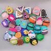 Красочный детский кошелек на молнии с наушниками для монет Kawaii Mini Backpack сумка для хранения аксессуаров Key Phone Organizer Подвеска