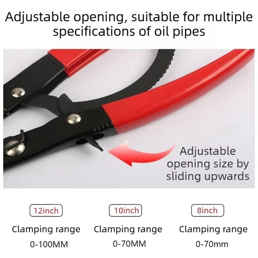 8/10/12 Inch Automotive Hose Clamp Pliers Auto Repair Tool for Oil Radiator Coolant Line