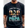 Daughter Wife T-Shirts For Men Mens T-Shirts Crew Neck Casual T-Shirt Soft Funny T-Shirts Gym-Friendly Running Four Seasons