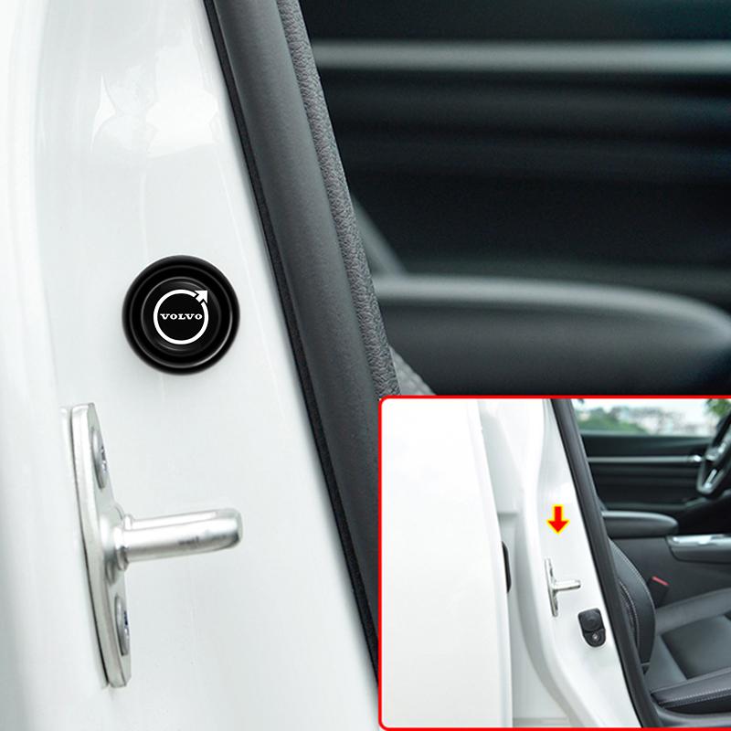 12Pcs Car Door Silicone Anti Shock Pad Sound Insulation Cushion Stickers For Volvo XC90 V90 V60 XC60 V40 S80 S60 S90 C40 XC40