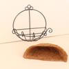 Flowerpot Iron Coco Coir Liner Hanging Diy Garden Hanging Planters Wall Baskets Half Round Plant Holder Case Home Decoration