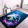 3d Unicorn Pattern Floor Mat Home Antifouling Rectangular Carpet Wedding Kitchen Living Room Dining Table Coffee Table Mat