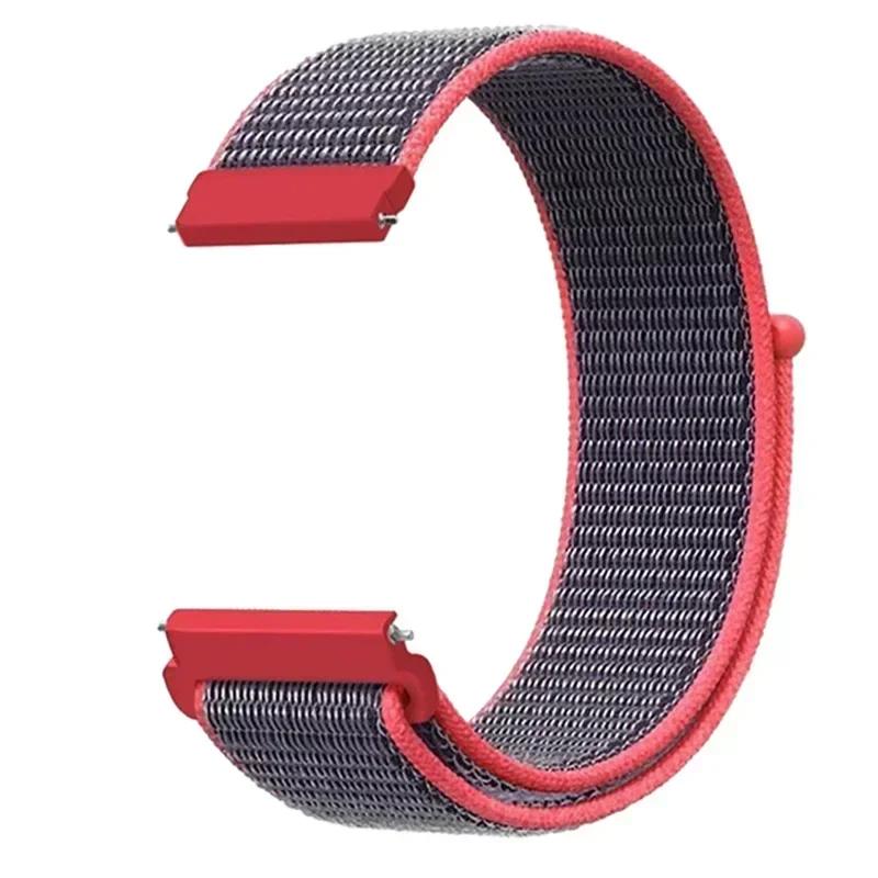 20mm 22mm Nylon Loop For Garmin Venu 3 2/SQ SQ2/Vivoactive 6 5 4 3 Watchband For Garmin Forerunner 745 965 255 245 645 55 158