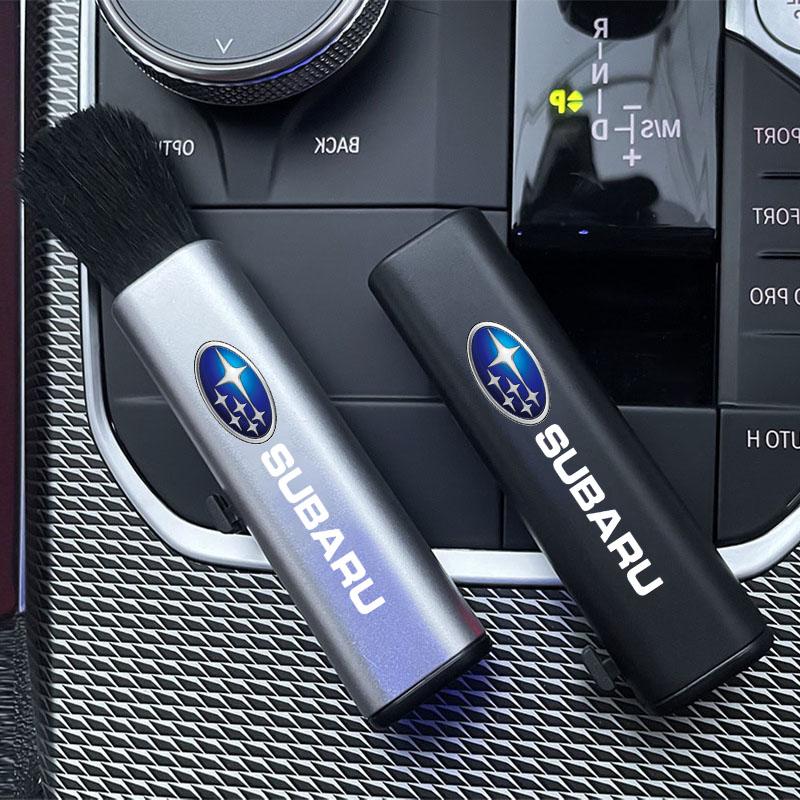 Car Detailing Brush Retractable Dashboard Cleaning Brush For Subaru BRZ Outback WRX Ascent Levorg Forester XV Impreza Valve Cap Z16