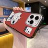 Coffee puppy is suitable for Apple 16ProMax transparent mobile phone case with magnetic iPhone17 anti-drop 15 protective case.