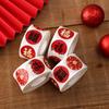 Gift Packaging DIY Seal Roll New Year's Sticker 1inch/2.5cm Adhesive Label Sticker  Envelop