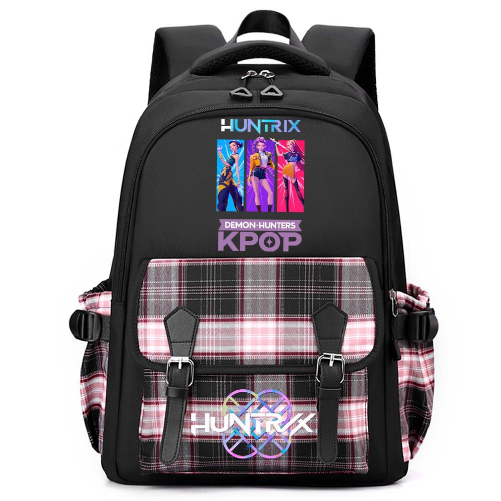 Аниме Милый Мультяшный K-Pop Принт Большой Вместимости Рюкзак для Подростка Студента Девочки Мальчика Школьная Сумка Сумка для Книг Женская Водонепроницаемая Дорожная Сумка Mochila Детский Подарок