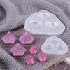1Pcs Mini Diamond Shaped Silicone Mold DIY Handmade for Jewelry Accessories Mould White Cake Decor Mold Kitchen Supplies