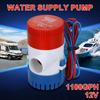 1100GPH Submersible Bilge Pump 12V Submersible Bilge Water Pump Low Noise Mini Electric Water Pump for Seaplane Motor Houseboat