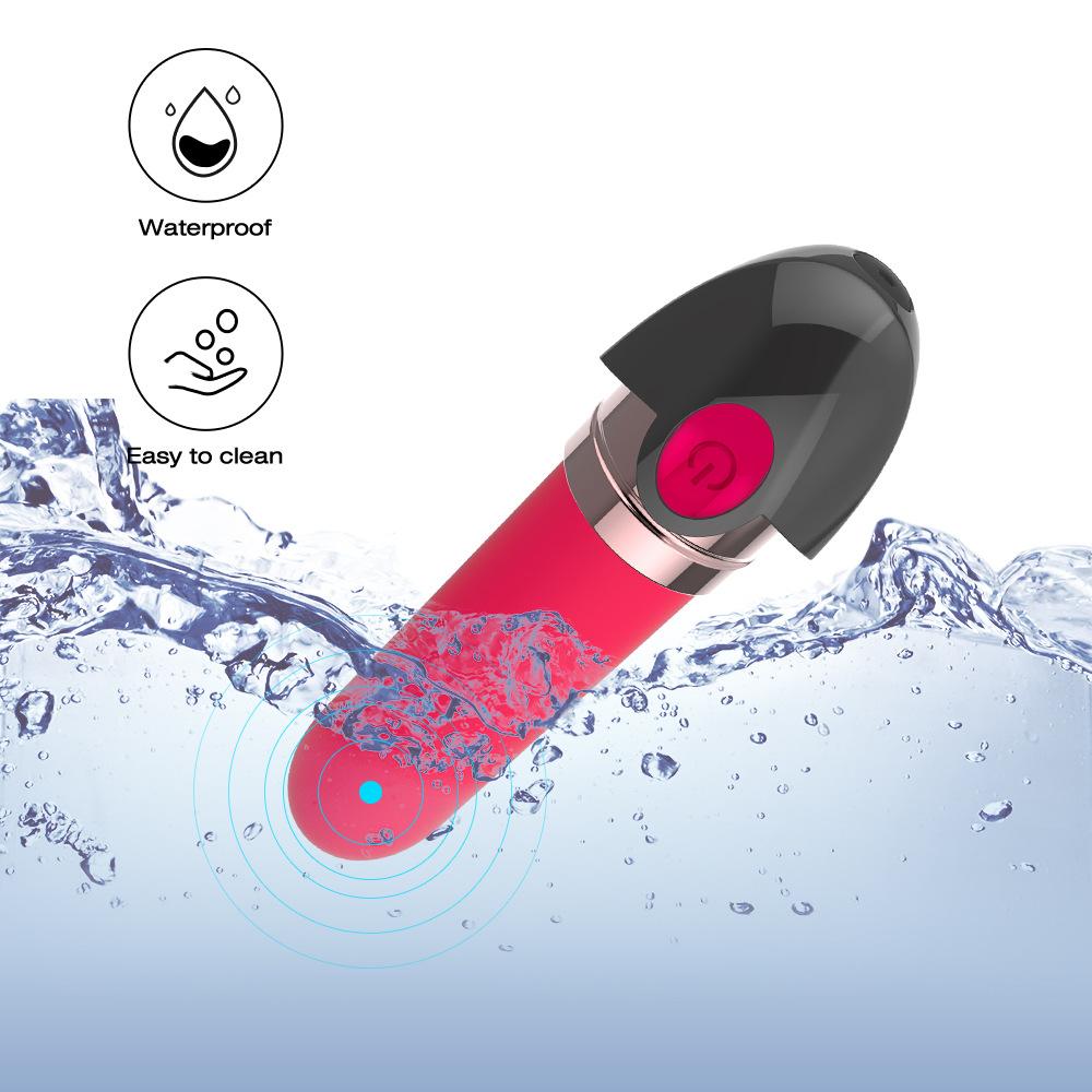 Wireless Lipstick Vibrator Clitoral Stimulator Rechargeable Mini Vibrating Egg Female Adult Sex Toy for Orgasm Pleasure