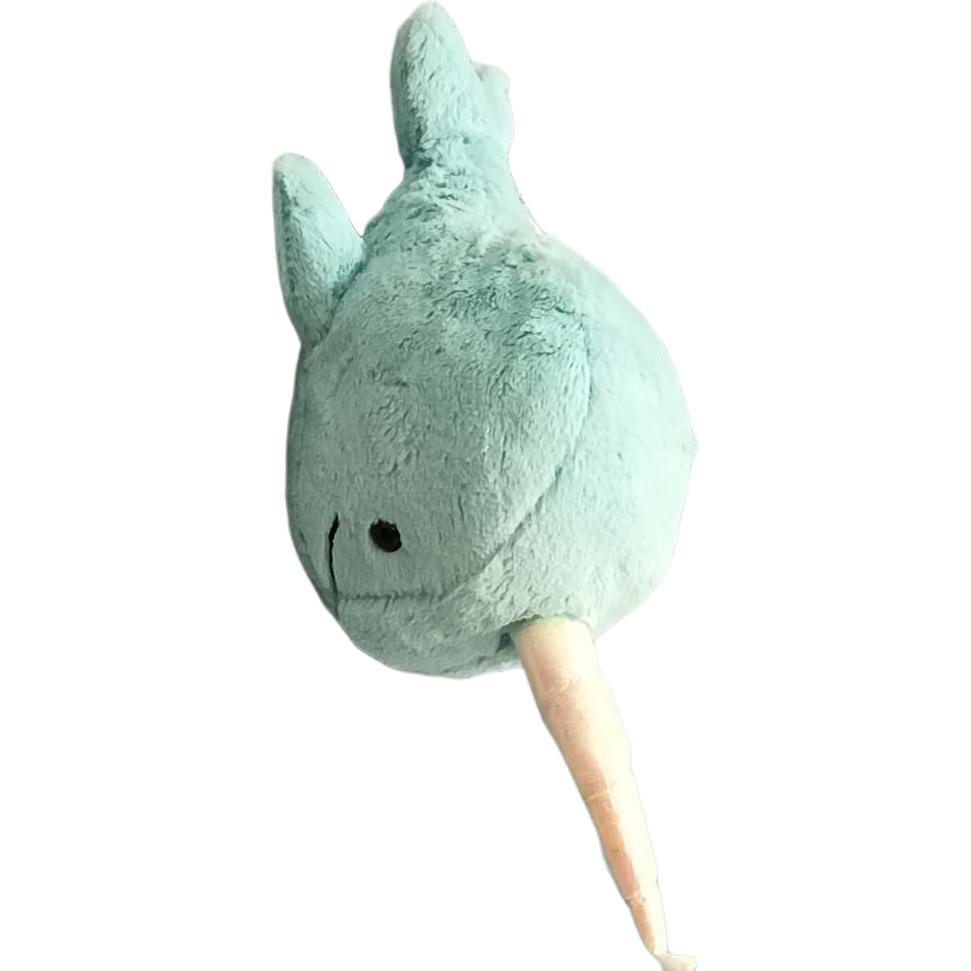 Jellycat Серия «Океан» Нарвал Милая Уютная Кукла Плюшевая Кукла Высотой 11-30 см