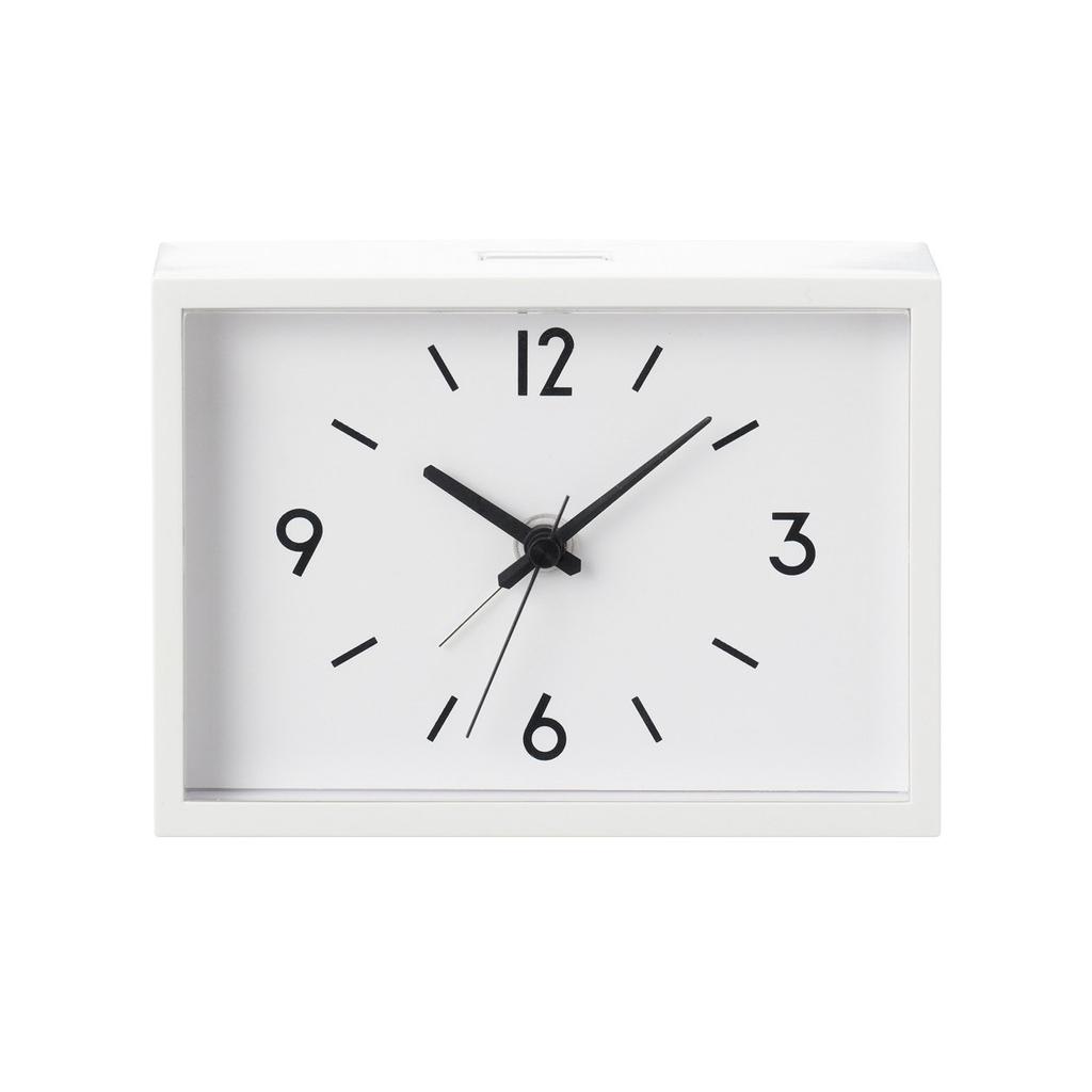 MUJI Station Model 38673576 Large Clock/Alarm Clock/Ivory Number MJ-ACJS1
