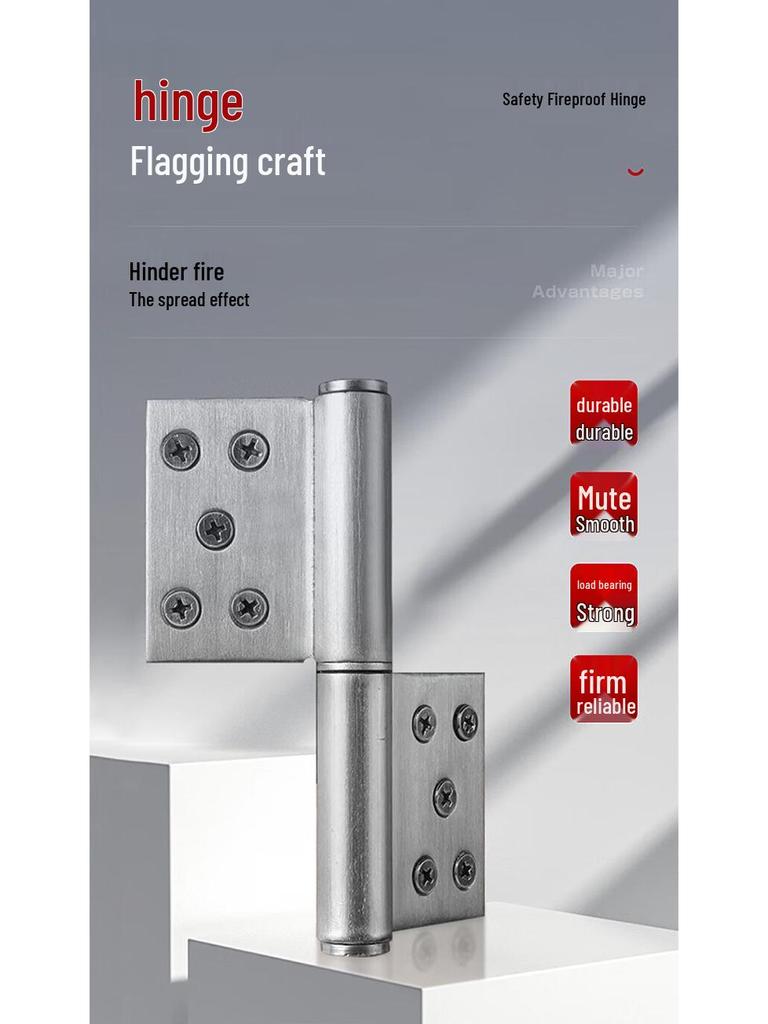 Steel-Wood Fire Door with Vision Panel – Fireproof, Smoke-Proof, Double Door for Shopping Mall Safety and Escape.