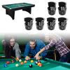 6Pcs Billiard Pool Table Pockets Heavy Duty Net Pockets Baskets Drop Bag Billiard Table Drop Bag Nets Storage Pocket