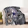 Dallas Blanket Comfortable Perfect for Bedding Bed Livingroom Four Seasons Multipurpose Warmthful Decor Gifts For Family Or Friends