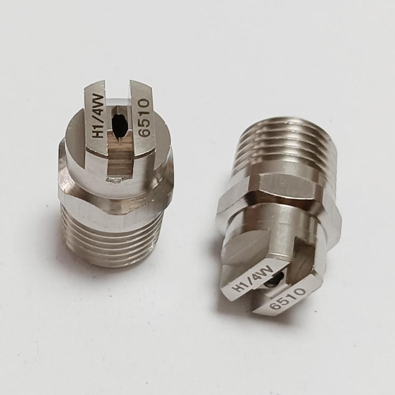 1/4" BSPT нержавеющая сталь плоскоструйная форсунка для очистки