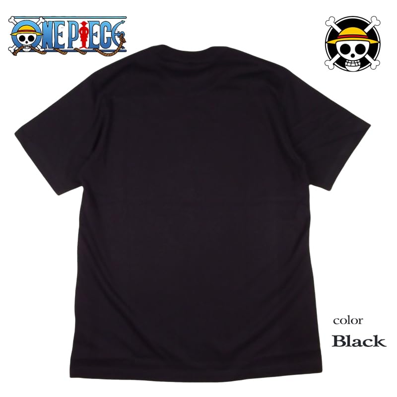 EVERSOUL ONE PIECE Short Featuring Straw Hat and Character Anime Movie XL Size T-Shirt, Sleeve, Nami, Chopper, Pirates, Luffy, Sanji, Zoro,