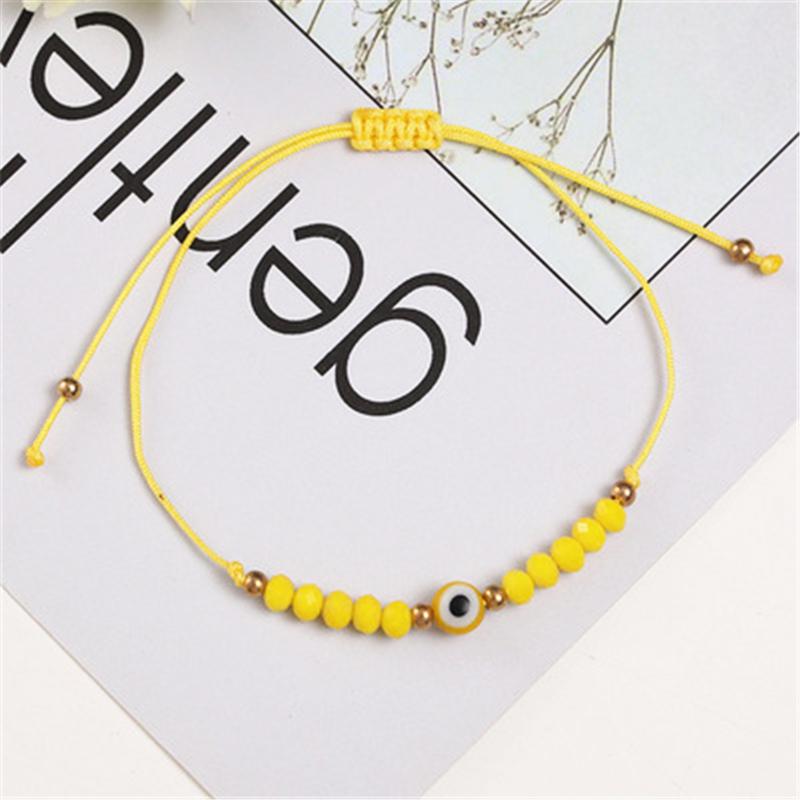 Маленький турецкий синий браслет от сглаза для женщин, ручной работы, веревочные бусины, браслеты, ювелирные изделия для девочек, подарок