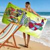 Captain Planet 2D Flat Print Beach Towel, Large Soft Quick Dry Towel for Beach Camping SwimmingSSTJ0917062