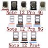 Sim Card Tray Reader For Xiaomi Redmi Note 12 Pro 4G 12Pro+ 5G Micro SD Card Holder SIM Card Slot Adapter Connector Repair Parts