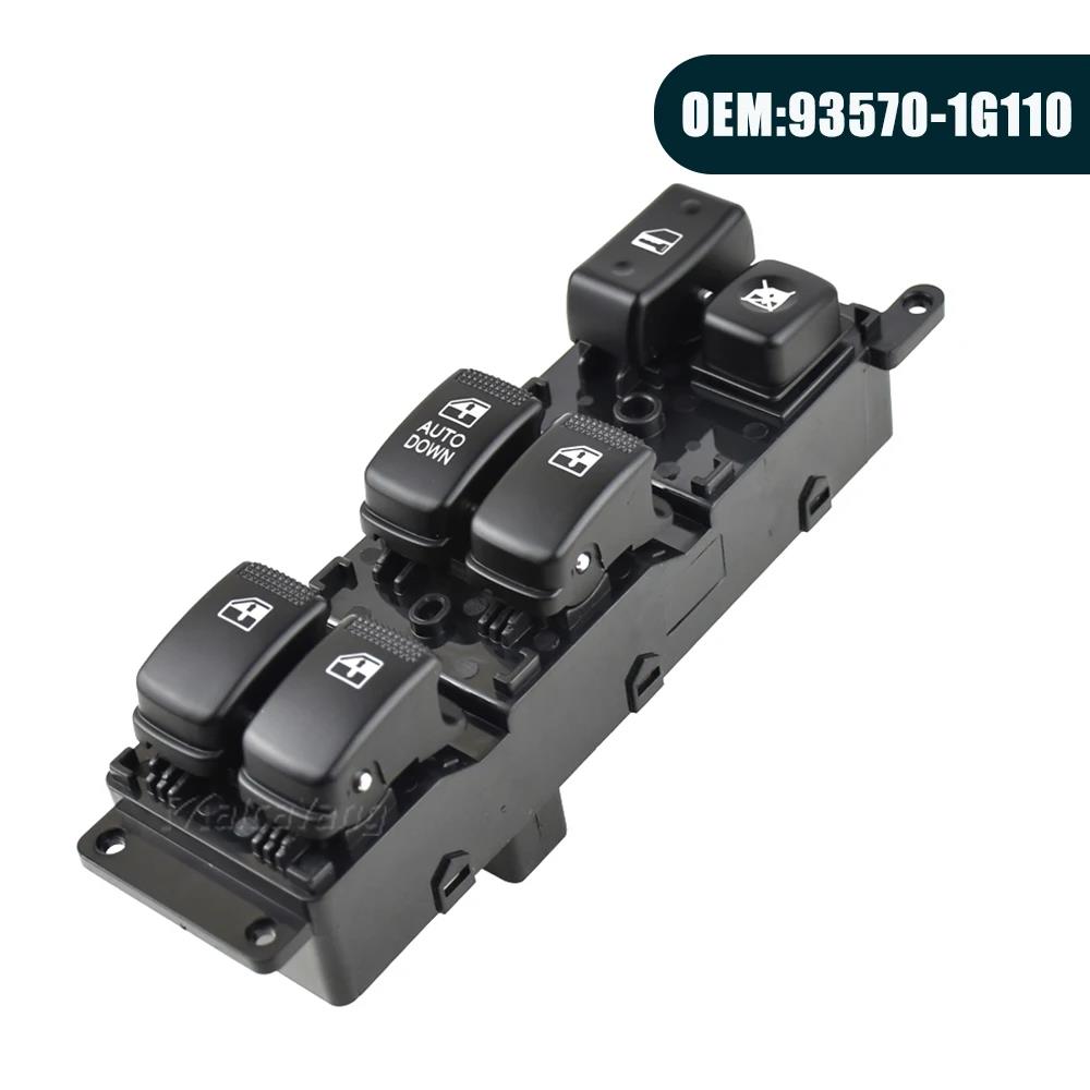 Front Left Power Master Window Control Switch For Kia Rio Kia Optima Sedona Hyundai Elantra Sonata Car Accessories 93570-1G110 Battery Switches5