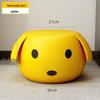Cute Puppy Upholstered Ottoman