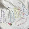 Anti-lost Candy Colors Cellphone Keychain Y2K Butterfly Mobile Phone Chain  Women