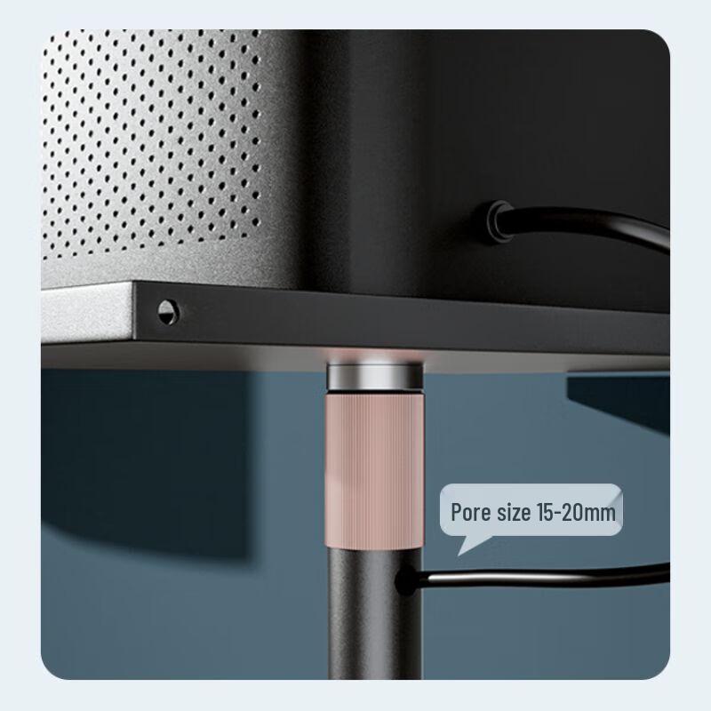 Напольная подставка-проектор с полкой для прикроватной тумбочки