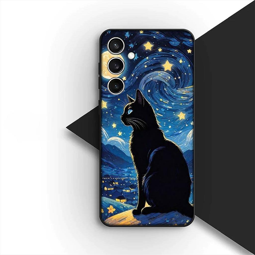 Чехол для Xiaomi Redmi Note 12 11 10 A3 Pro 10A 10C 12C Note12 5G 4G Силиконовый чехол для телефона Комиксы Мяу Котёнок Кошка