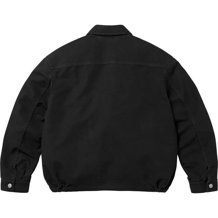 Supreme Moleskin Work Jacket Black