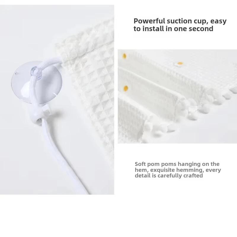 Suction Cup Curtain In The Car Window Sunshade Cover Cartoon Universal Side Window Sunshade UV Protection For Kid Baby Children