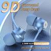 Digital Chip Wired Earphone 3.5mm AUX/Type C 9D HiFi Surround Heavy Bass In-Ear Headsets For Samsung Huawei Xiaomi OPPO iPad PC