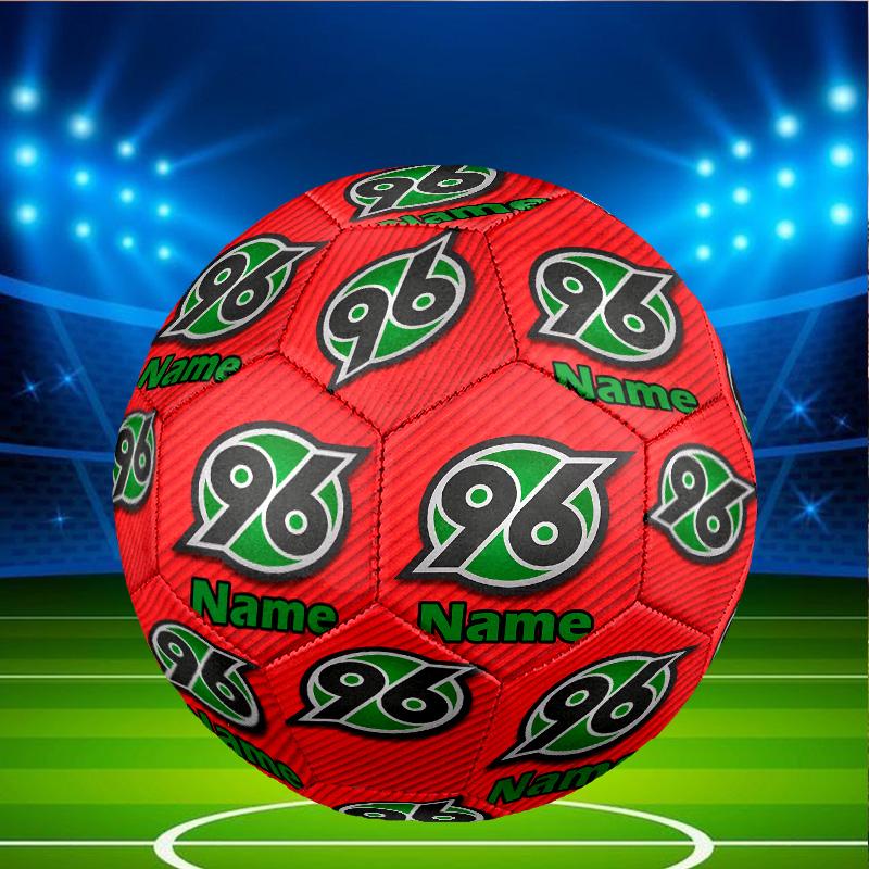 Custom Name Personalized Hannover 96 Football Print Size 5 Soccer Ball Training & Match Football, for Team, Kicking, Gift for Football