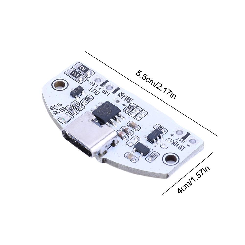 Печатная плата настольной лампы Type-C с зарядкой через USB, 3-ступенчатая плавная регулировка яркости, сенсорный светодиодный небольшой ночник, модуль управления