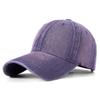 Cotton Trendy Retro Design Denim Baseball Cap Men's and Women's Fashion Luxury Outdoor Golf Sports Travel Cycling Soft Top Hat