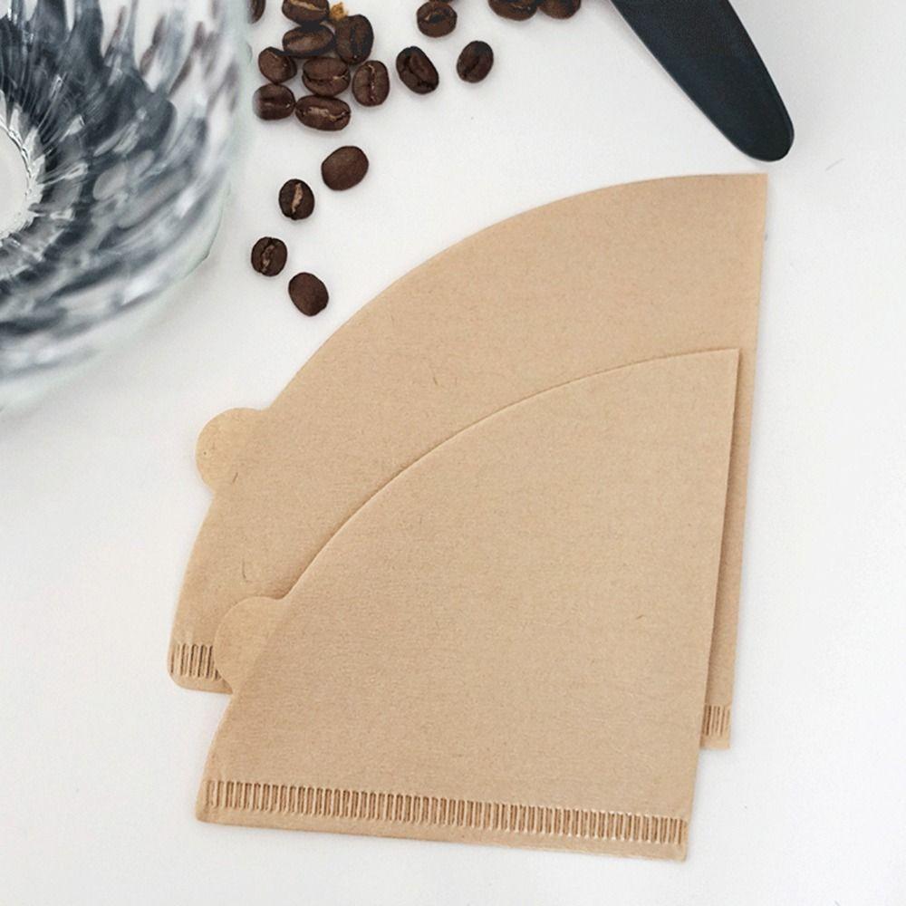 Brew Coffee Tool Coffee Filter Paper V-shaped Filter Paper Replacement Paper Hand Brewed Coffee