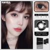 AMARA 1 Pair Black Color Soft Contact Lens Eye Natural Looking Colored Cosmetic Contactlen