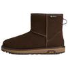 Classic Mini Gtx Warm Waterproof Simple Comfortable Short Snow Boots Men Boots Dark-Brown 1171150-DDC