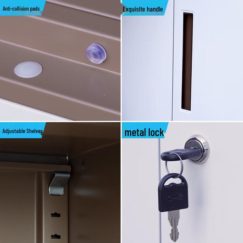 Lianji Steel Low Storage Cabinet with Lock